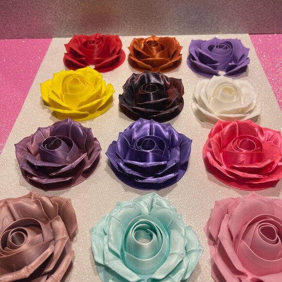 3D Rose Tumbler Topper that fit the Stanley x Love Shack Fancy Stanley lid - Picture 7 of 13